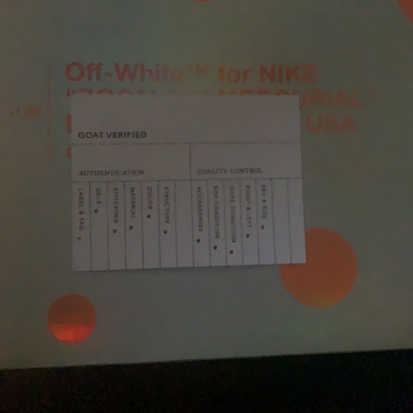 These are Nike and off white collaboration. name: Nike zoom fly Mercurial - Picture 2 of 4
